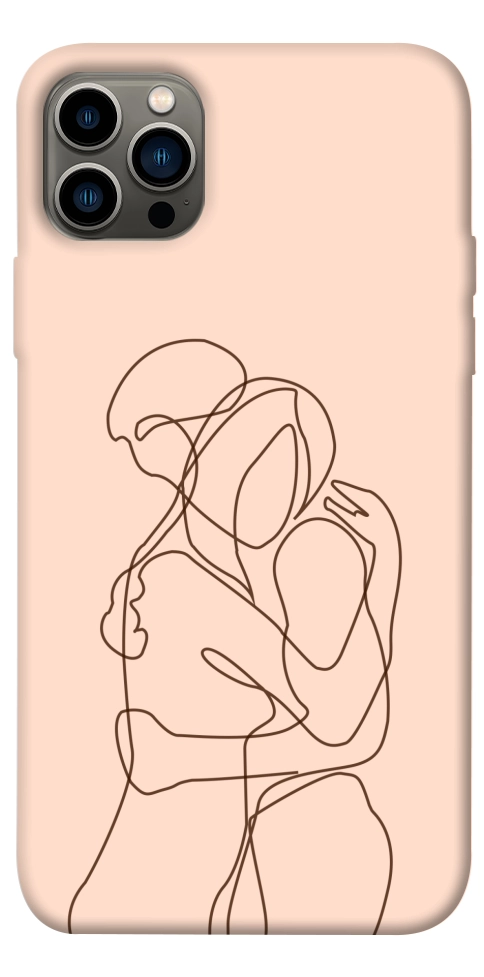 Чохол Couple line для iPhone 12 Pro