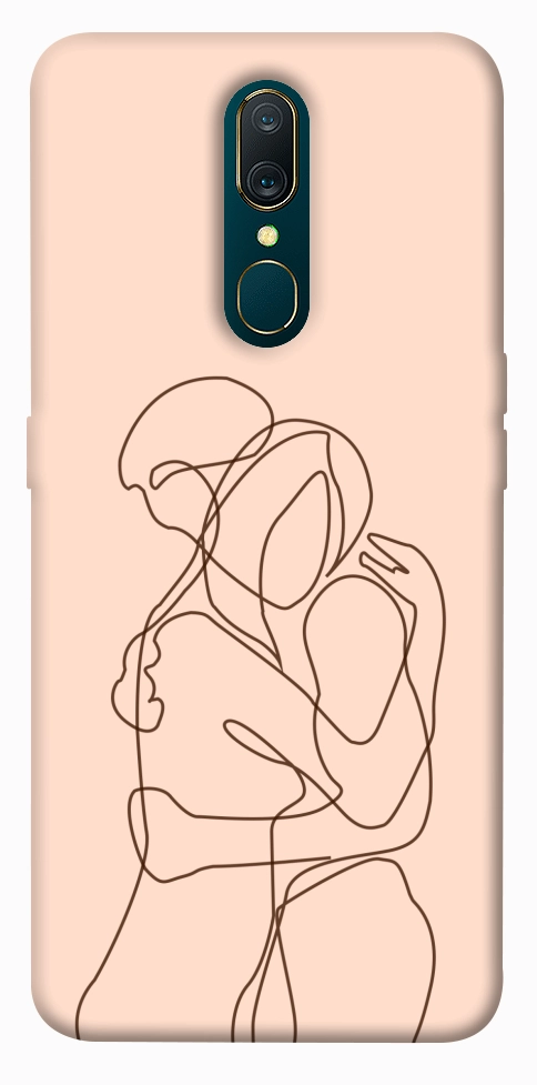 Чохол Couple line для OPPO A9