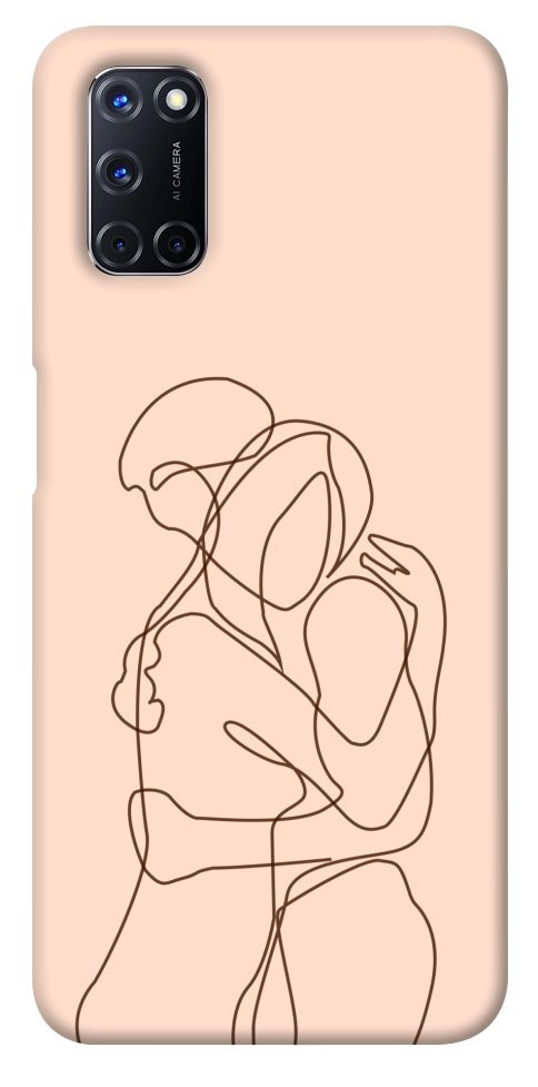 Чохол Couple line для Oppo A92