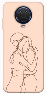 Чохол Couple line для Nokia G10