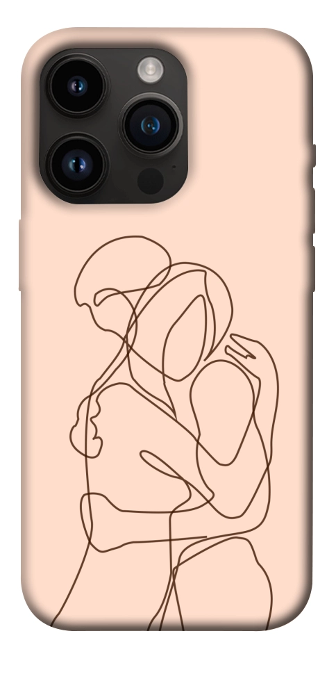 Чехол Couple line для iPhone 14 Pro