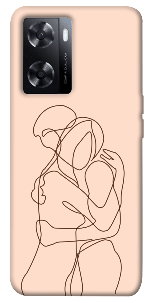 Чохол Couple line для Oppo A57s