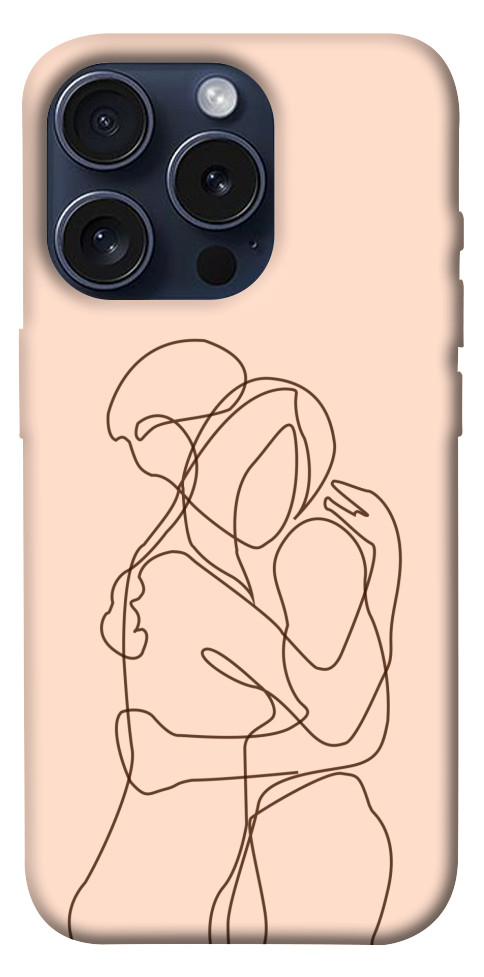 Чохол Couple line для iPhone 15 Pro