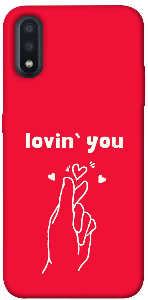 Чохол Loving you для Galaxy A01