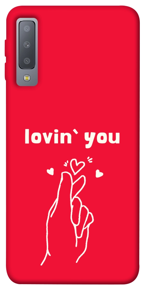 Чехол Loving you для Galaxy A7 (2018)