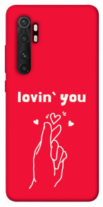 Чехол Loving you для Xiaomi Mi Note 10 Lite