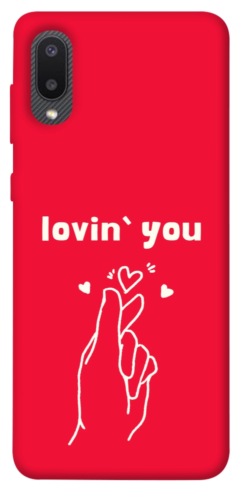 Чохол Loving you для Galaxy A02