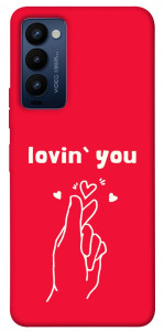 Чехол Loving you для TECNO Camon 18