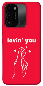 Чохол Loving you для TECNO Spark 8C