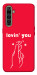 Чехол Loving you для Realme X50 Pro