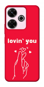 Чехол Loving you для Xiaomi Poco M6 4G