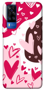 Чехол Hearts mood для Vivo Y51a