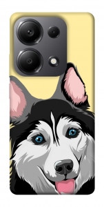 Чехол Husky dog для Xiaomi Redmi Note 13 Pro 5G