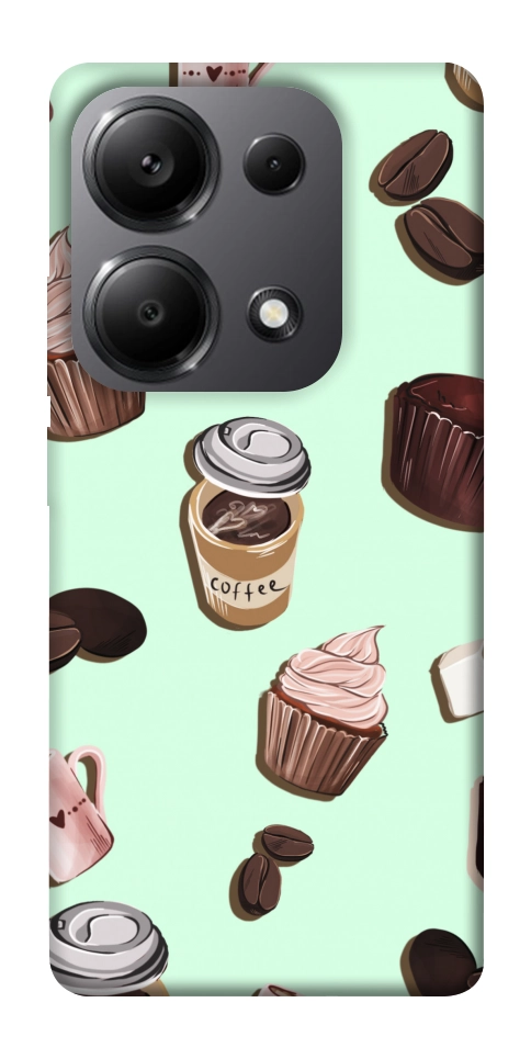 Чехол Coffee and sweets для Xiaomi Redmi Note 13 Pro 5G