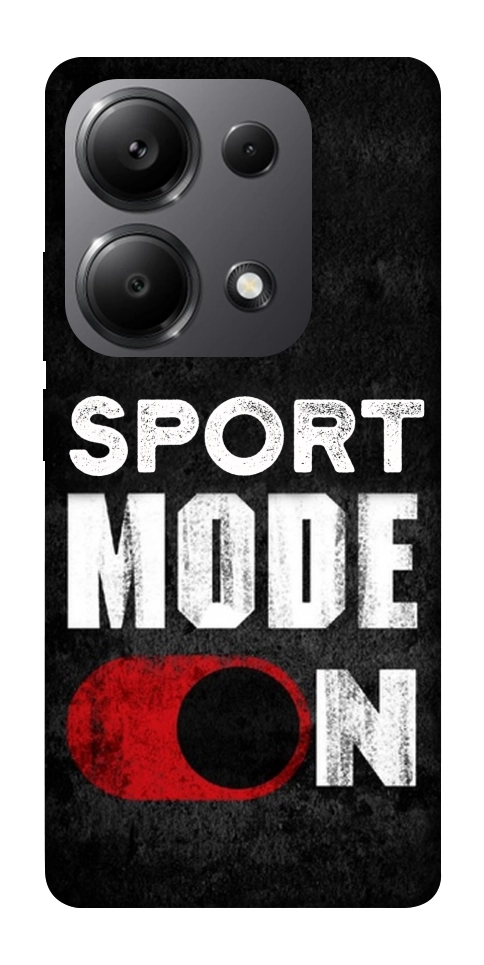 Чехол Sport mode on для Xiaomi Redmi Note 13 Pro 5G