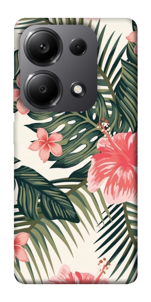 Чехол Tropic flowers для Xiaomi Redmi Note 13 Pro 5G