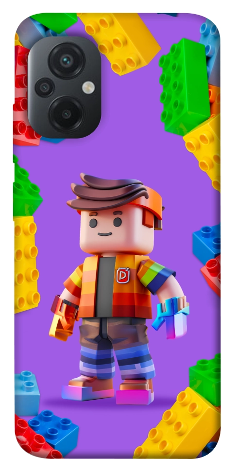 Чехол Colorful constructor для Xiaomi Poco M5