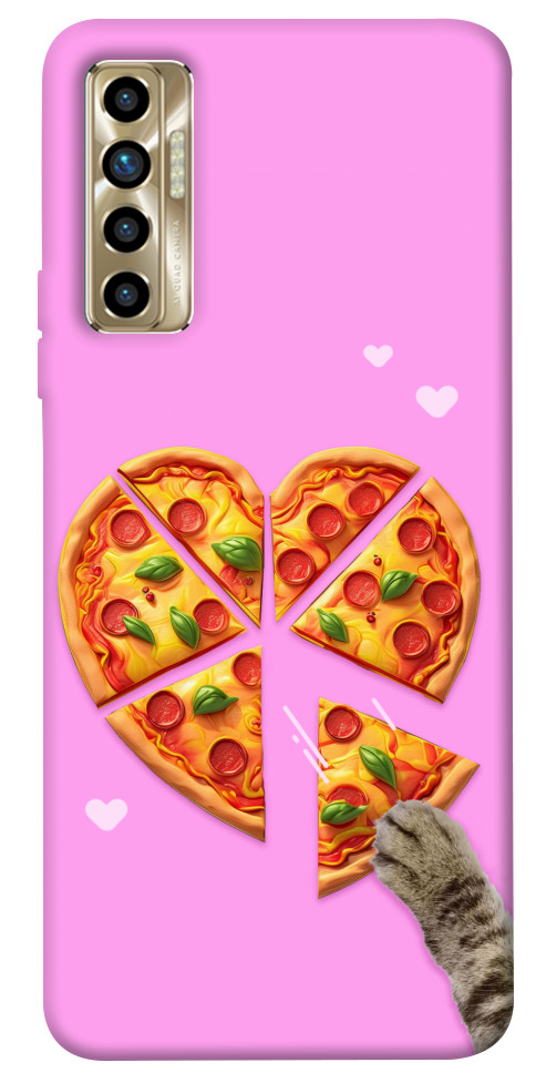 Чохол Pizza Love для TECNO Camon 17P