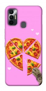 Чехол Pizza Love для TECNO Spark 7