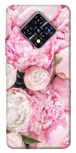 Чехол Pink peonies для Infinix Zero 8