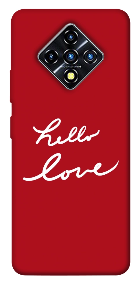 Чехол Hello love для Infinix Zero 8