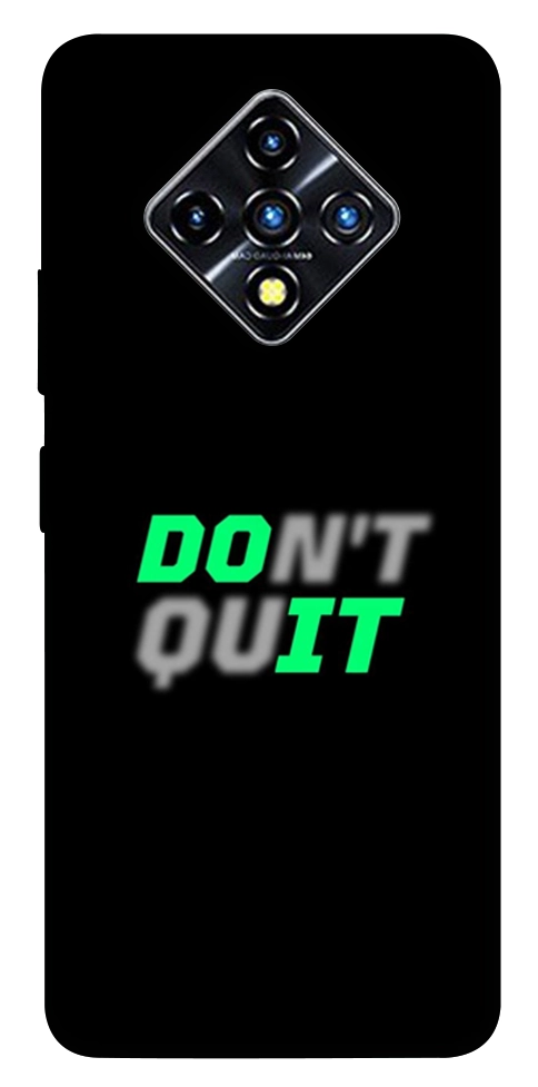 Чехол Don't quit для Infinix Zero 8