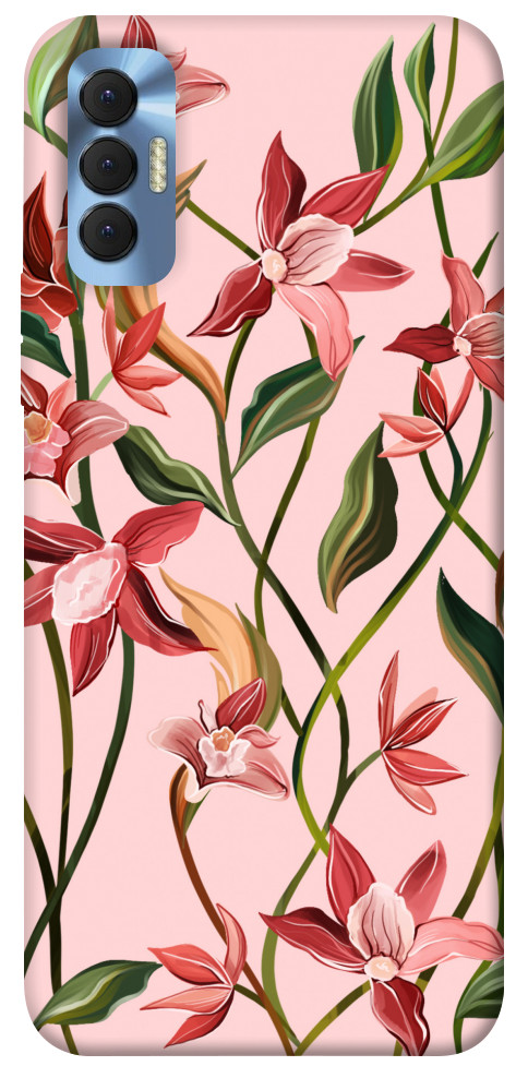 Чохол Floral motifs для TECNO Spark 8P