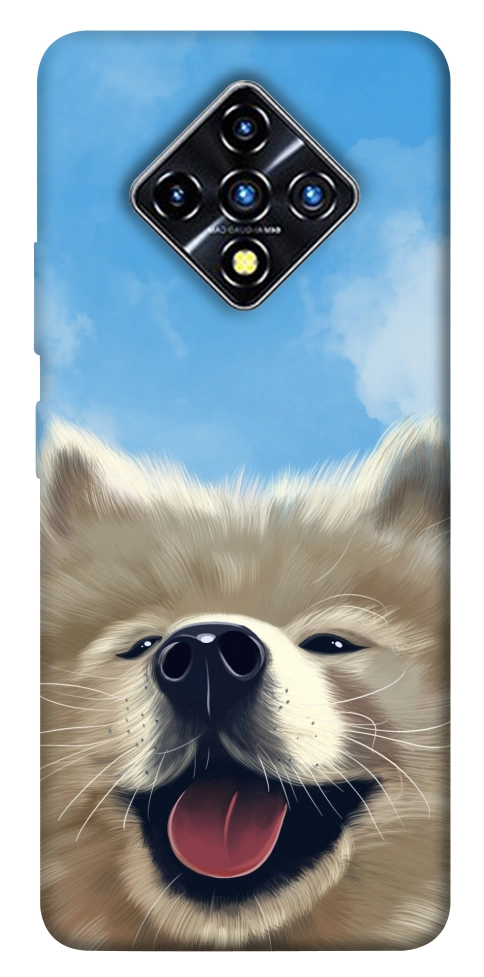 Чохол Samoyed husky для Infinix Zero 8