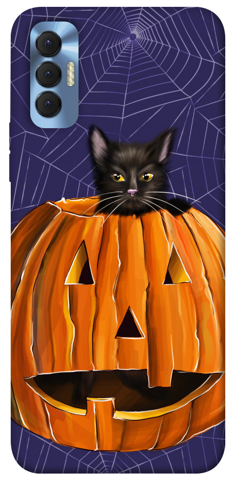 Чехол Cat and pumpkin для TECNO Spark 8P