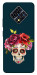 Чохол Flower skull для Infinix Zero 8
