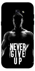 Чехол Never give up для Galaxy A7 (2017)