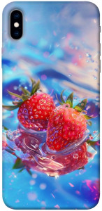 Чохол Red Strawberry для iPhone XS Max