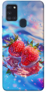 Чехол Red Strawberry для Galaxy A21s (2020)