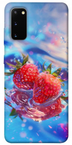 Чехол Red Strawberry для Galaxy S20 (2020)