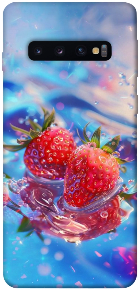 Чехол Red Strawberry для Galaxy S10 (2019)