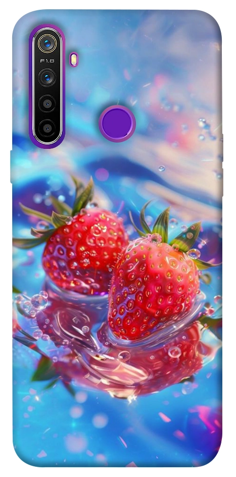 Чехол Red Strawberry для Realme 5