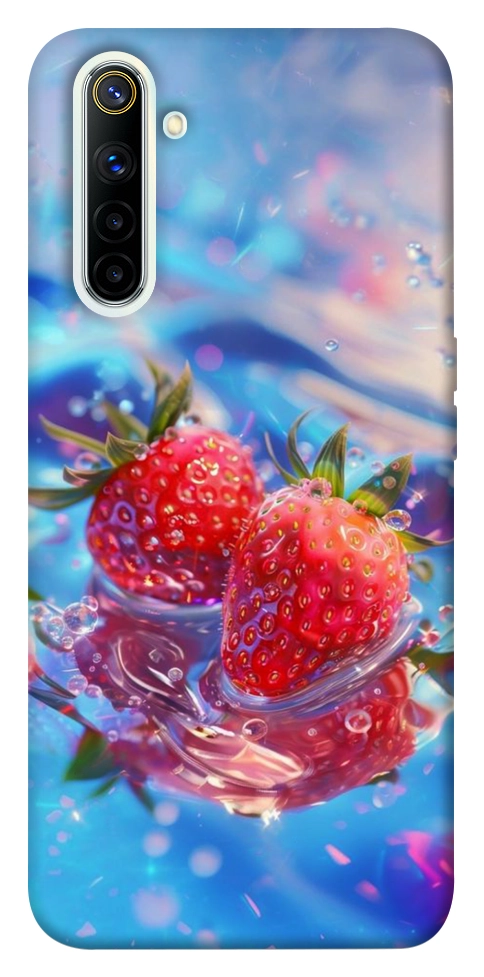 Чохол Red Strawberry для Realme 6