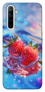 Чехол Red Strawberry для Realme 6