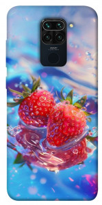 Чохол Red Strawberry для Xiaomi Redmi Note 9