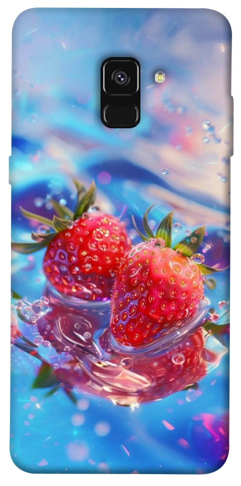 Чехол Red Strawberry для Galaxy A8 (2018)