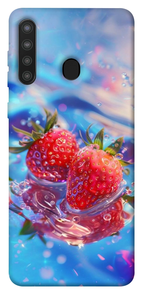 Чохол Red Strawberry для Galaxy A21