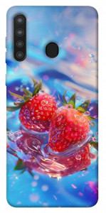 Чехол Red Strawberry для Galaxy A21