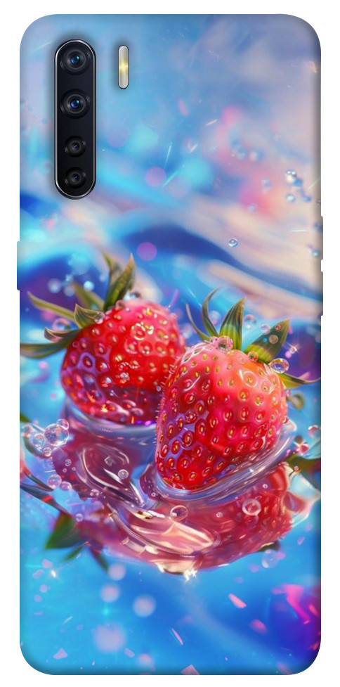 Чохол Red Strawberry для Oppo A91