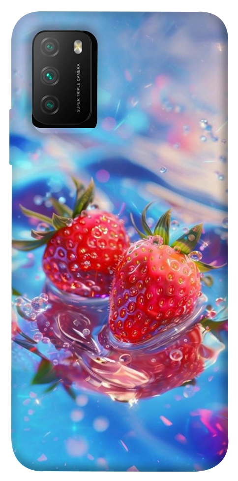 Чехол Red Strawberry для Xiaomi Poco M3