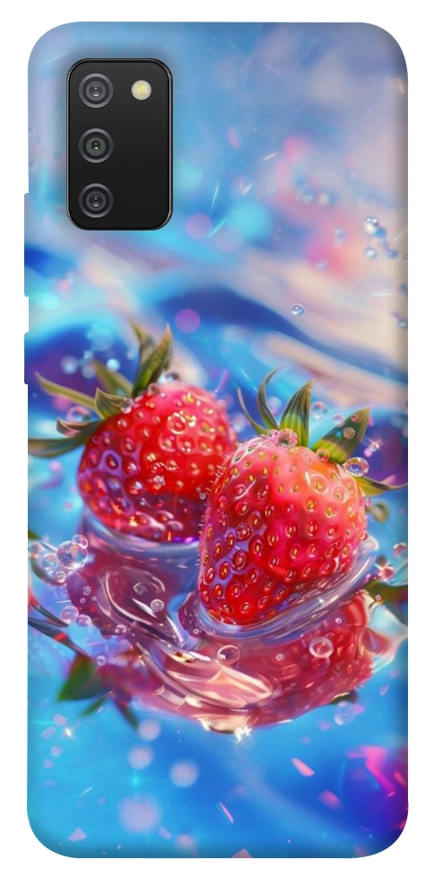 Чехол Red Strawberry для Galaxy A02s