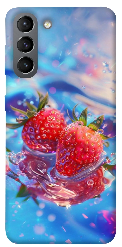 Чехол Red Strawberry для Galaxy S21