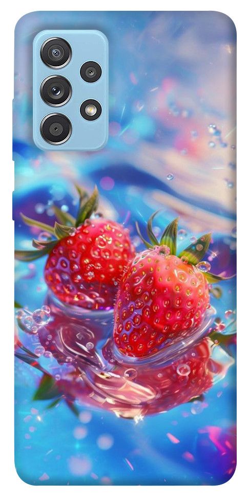 Чохол Red Strawberry для Galaxy A52