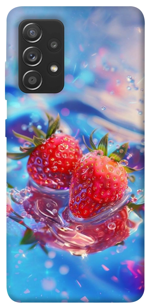 Чохол Red Strawberry для Galaxy A72 5G