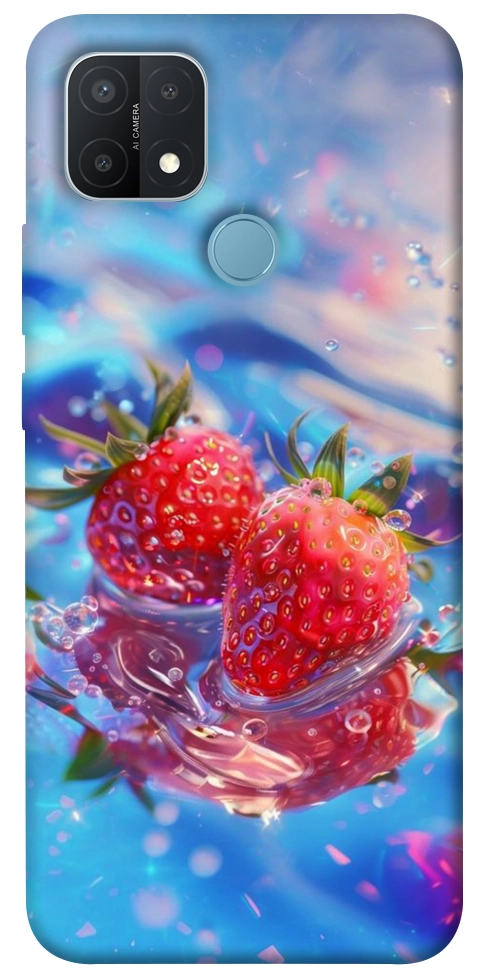 Чехол Red Strawberry для Oppo A15