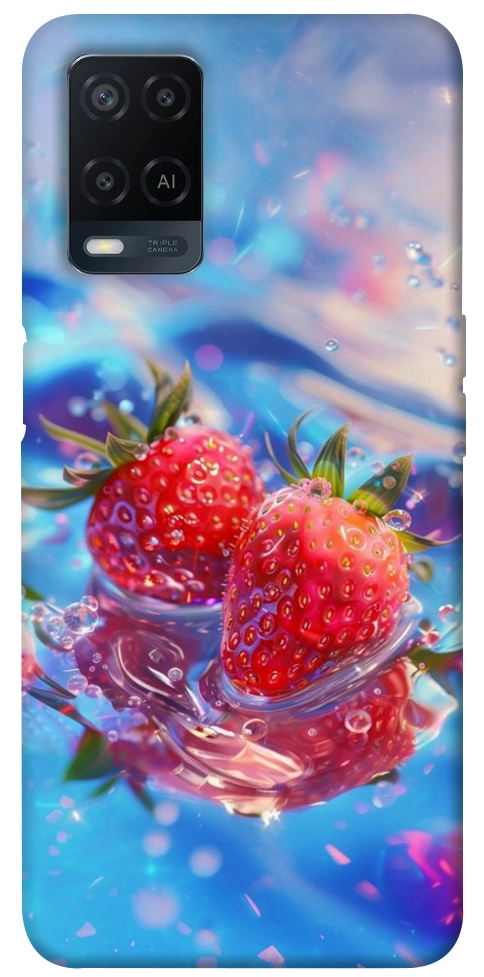 Чехол Red Strawberry для Oppo A54 4G